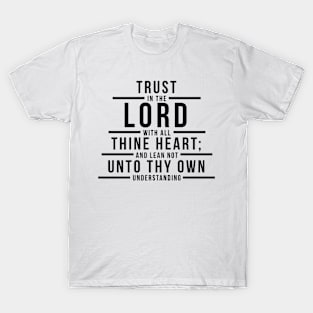 Proverbs 3:5 T-Shirt